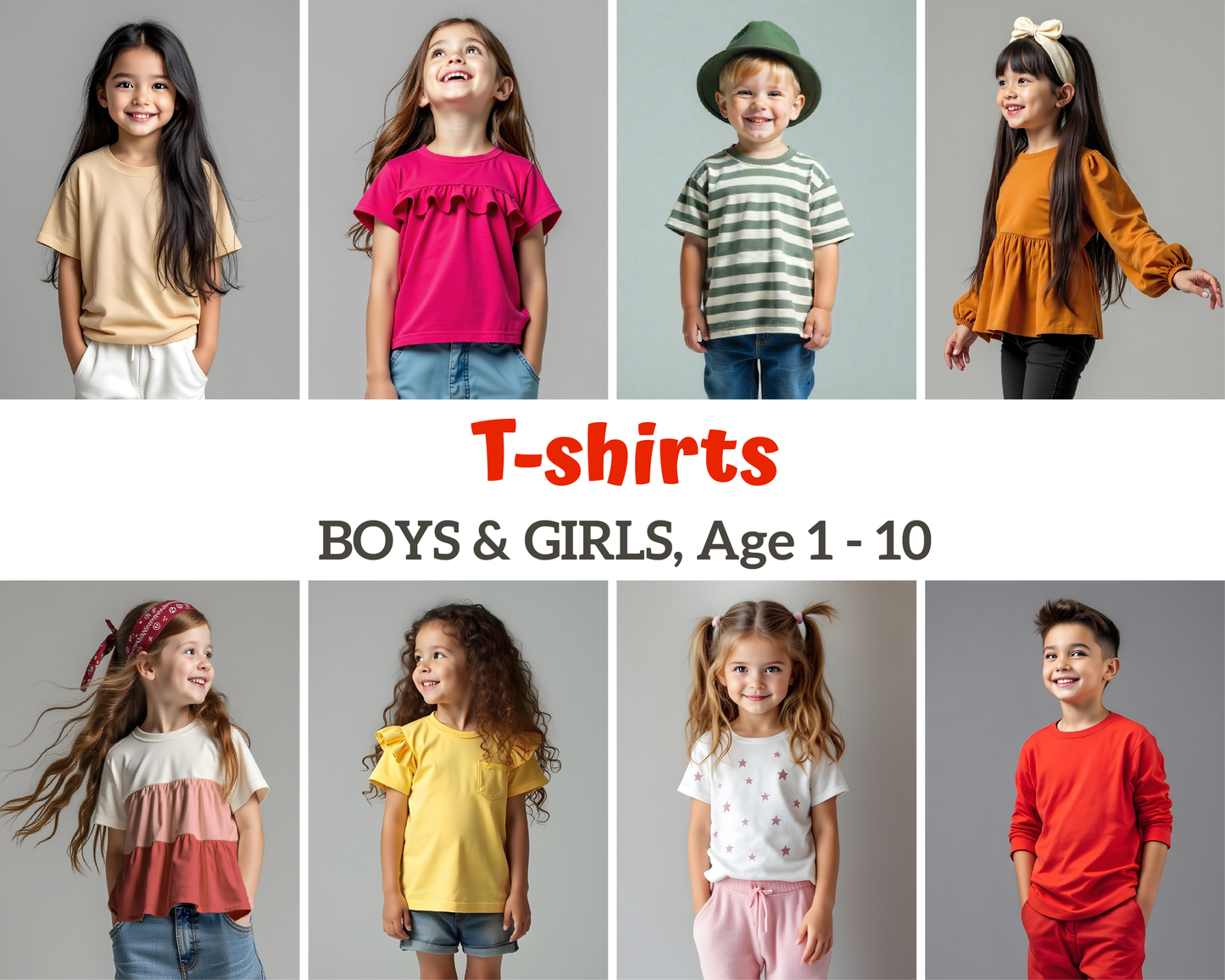 Sewing Bundle PDF - KIDS Sewing Patterns - Kids Sewing Tutorial - PDF Sewing Patterns - Indie Sewing Pattern - Age 0-10 Years