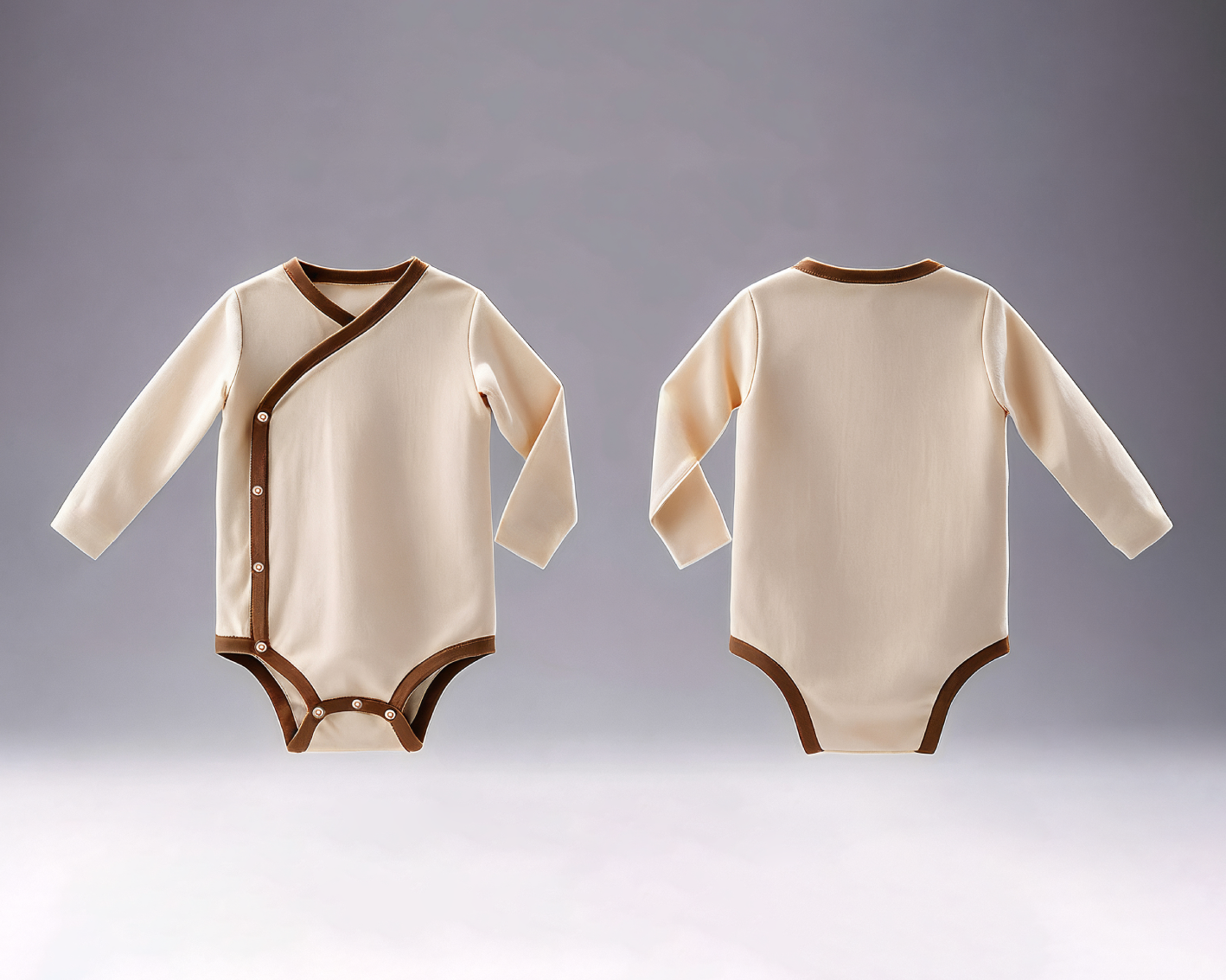 Baby boy or girl romper/bodysuit/onesie with long and short sleeve