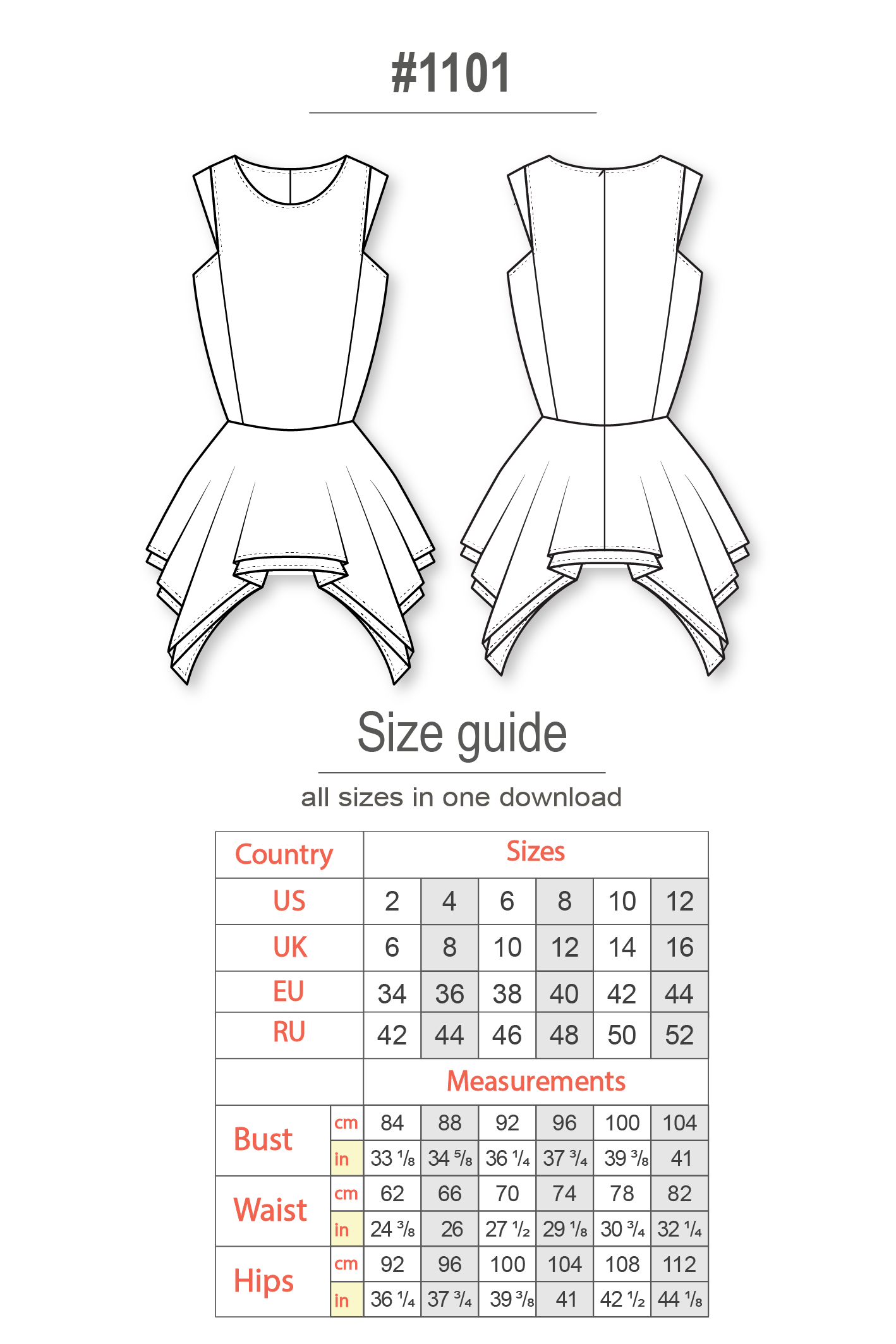 Peplum Layered Top #1102