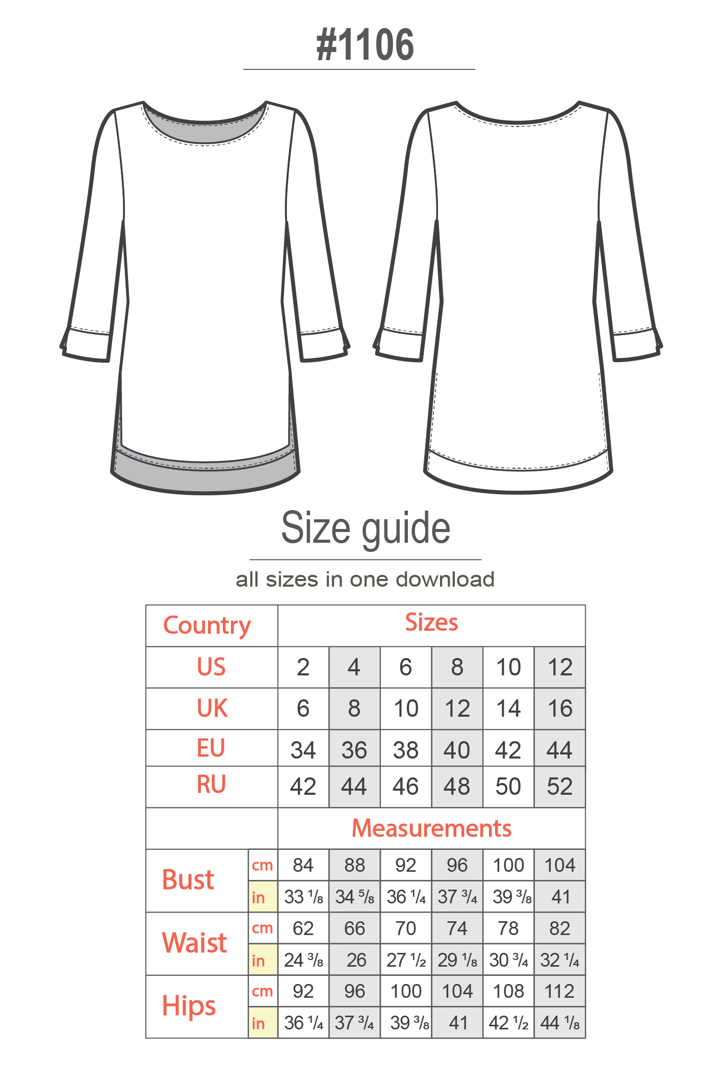 High Low Long Sleeve Top #1106