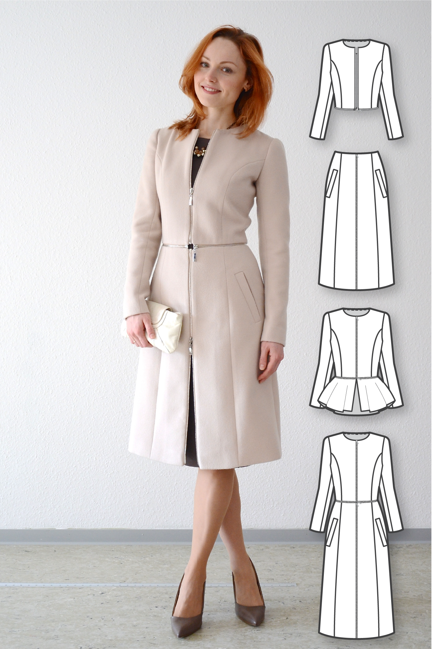 Transformable 4in1 Coat #1108