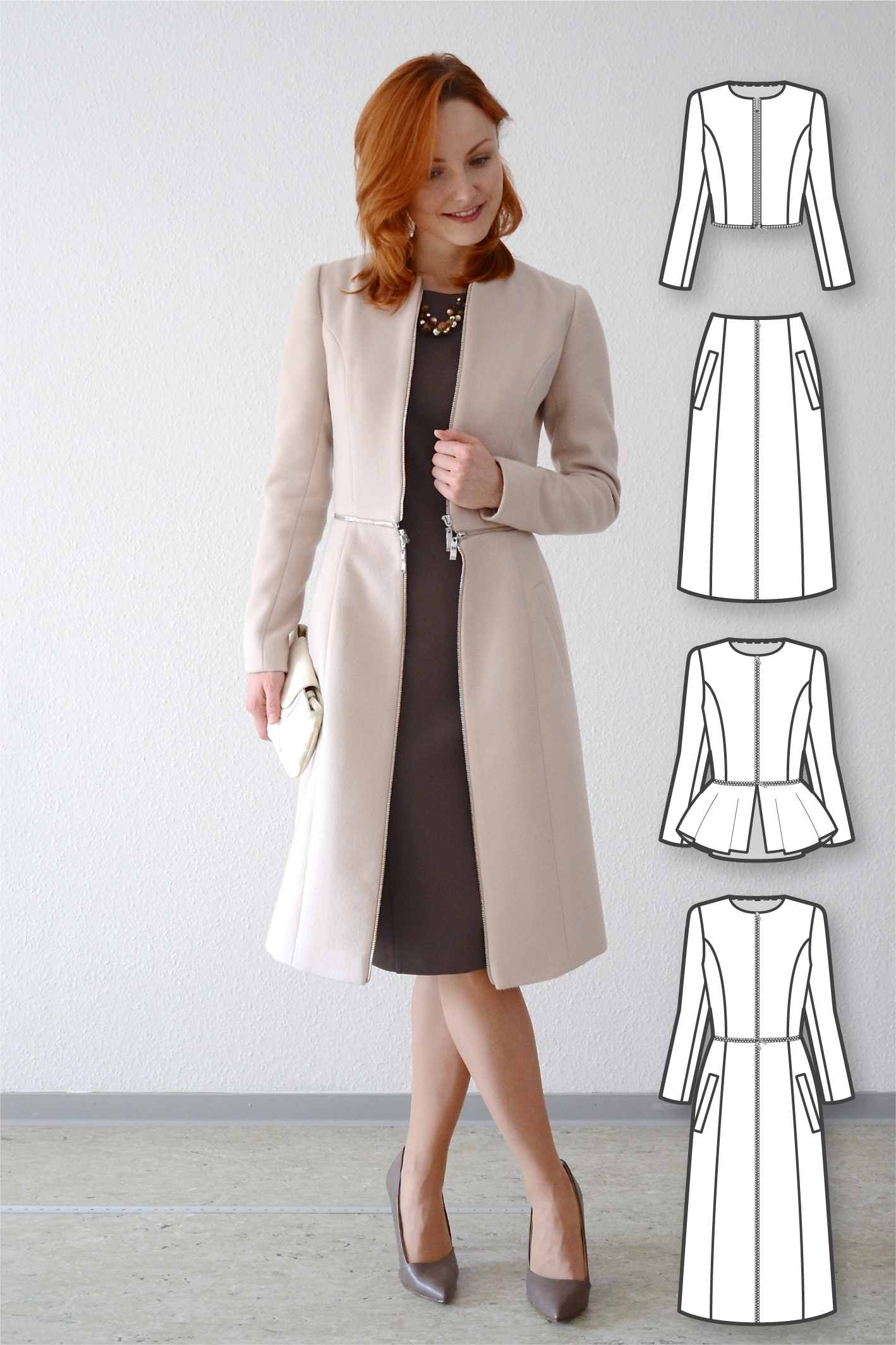 Transformable 4in1 Coat #1108