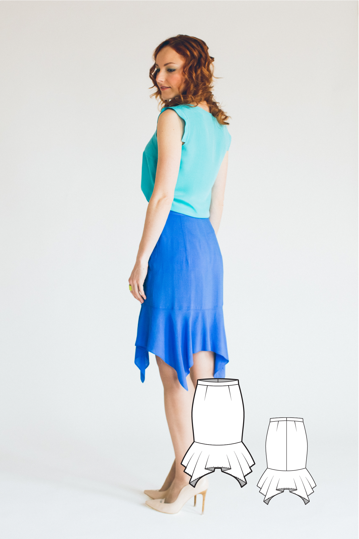 Skirt Pattern - PDF Sewing Patterns