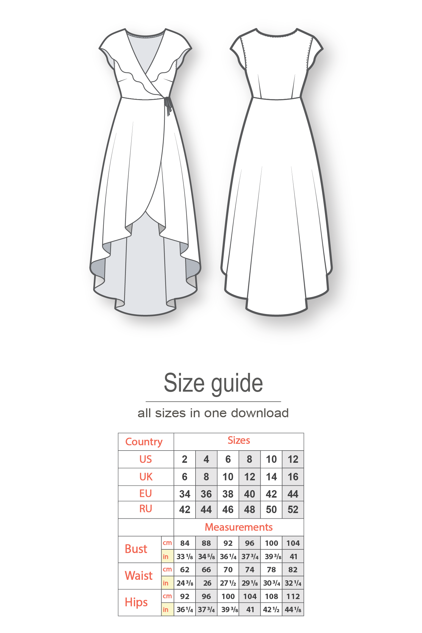 Maternity Wrap Midi Dress #3114