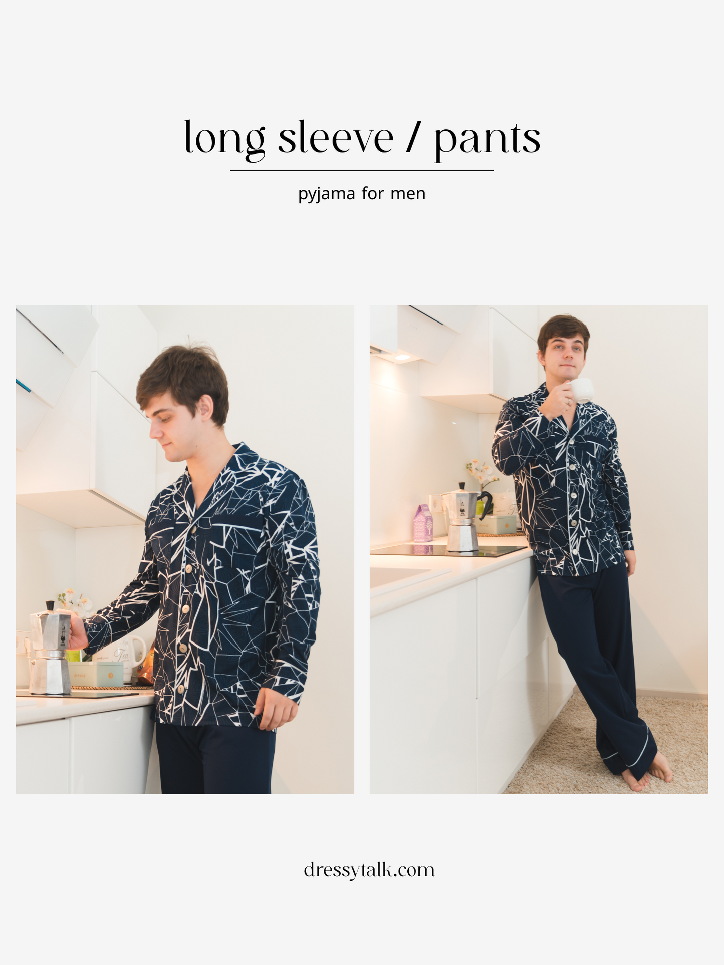 Video course: 4 pyjama patterns + step-by-step video tutorial