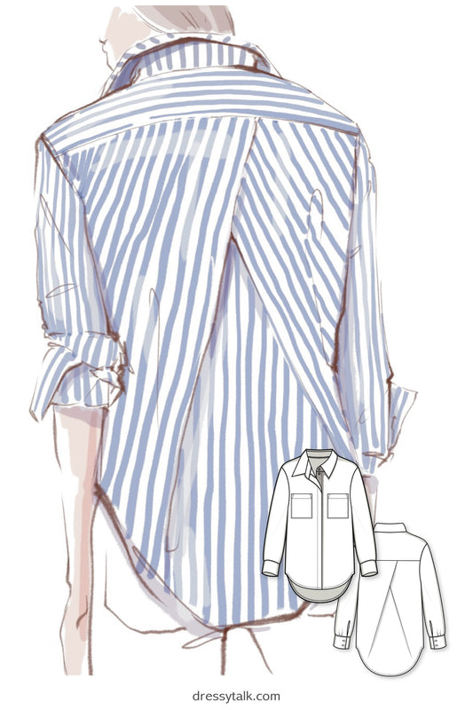 Oversized shirt  #5105