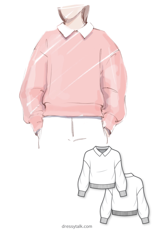 Oversized Sweatshirt #5110