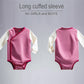 Baby girl or boy romper/bodysuit/onesie with flutter sleeve, long and short sleeve