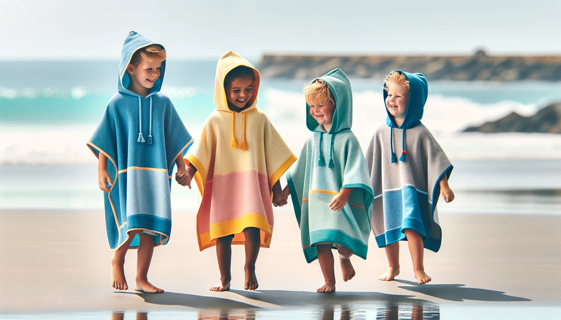 FREE Hooded Poncho Towel for Kids 1 10 y.o. Dressy Talk