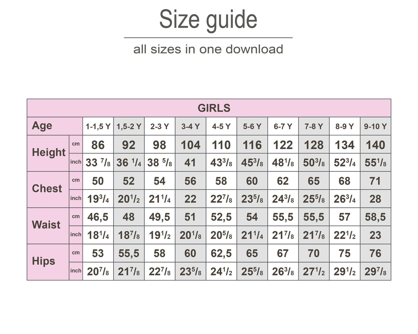 Girls Sewing Pattern Bundle PDF, Kids Sweatshirt and Legging Pants Pattern, Easy Beginner Sewing Patterns, Digital PDF Pattern Sew
