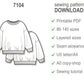 Boys Sweatshirt Sewing Pattern PDF, Easy Toddler Jumper, Beginner Kids Sweatshirt Pattern, Digital Sewing Download for Children