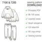 Kids Hoodie and Sweatpants PDF Sewing Pattern, Beginner Tracksuit DIY, Printable Layered PDF for Boys and Girls