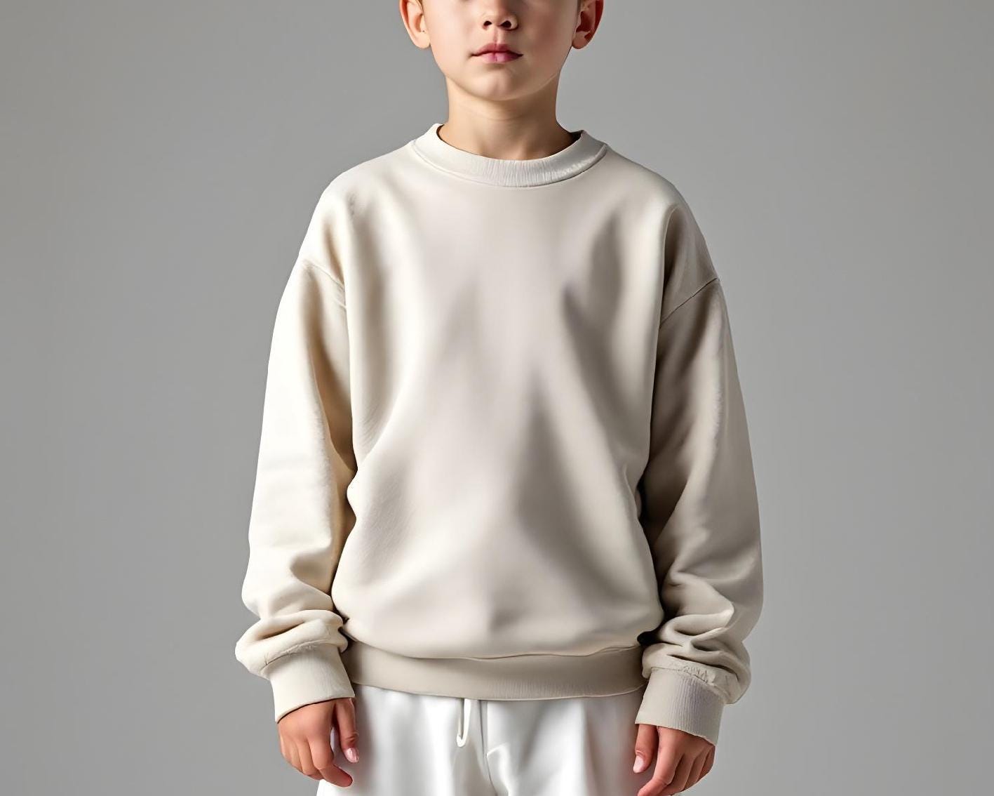 Boys Sweatshirt Sewing Pattern PDF, Easy Toddler Jumper, Beginner Kids Sweatshirt Pattern, Digital Sewing Download for Children