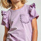 Girls Ruffle Sleeve T-Shirt PDF Sewing Pattern, Short Sleeve Shirt Design, DIY Beginner-Friendly Pattern for Kids and Toddlers