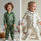 Family Pajama Set Sewing Pattern with Video, PDF Matching Pajamas for Men, Women, and Kids, Classic Button-Down PJs with Lapel Collar