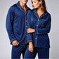 Family Pajama Set Sewing Pattern with Video, PDF Matching Pajamas for Men, Women, and Kids, Classic Button-Down PJs with Lapel Collar