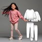 Girls Sewing Pattern Bundle PDF, Kids Sweatshirt and Legging Pants Pattern, Easy Beginner Sewing Patterns, Digital PDF Pattern Sew