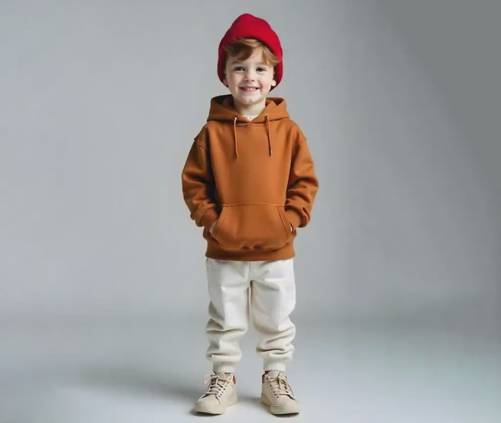 Kids Hoodie and Sweatpants PDF Sewing Pattern, Beginner Tracksuit DIY, Printable Layered PDF for Boys and Girls