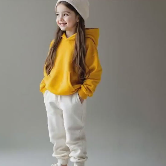 Kids Tracksuit PDF Sewing Pattern, DIY Hoodie and Sweatpants Set, Beginner-Friendly Printable Outfit for Toddlers, Boys and Girls