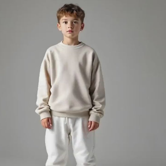 Boys Sweatshirt Sewing Pattern PDF, Easy Toddler Jumper, Beginner Kids Sweatshirt Pattern, Digital Sewing Download for Children