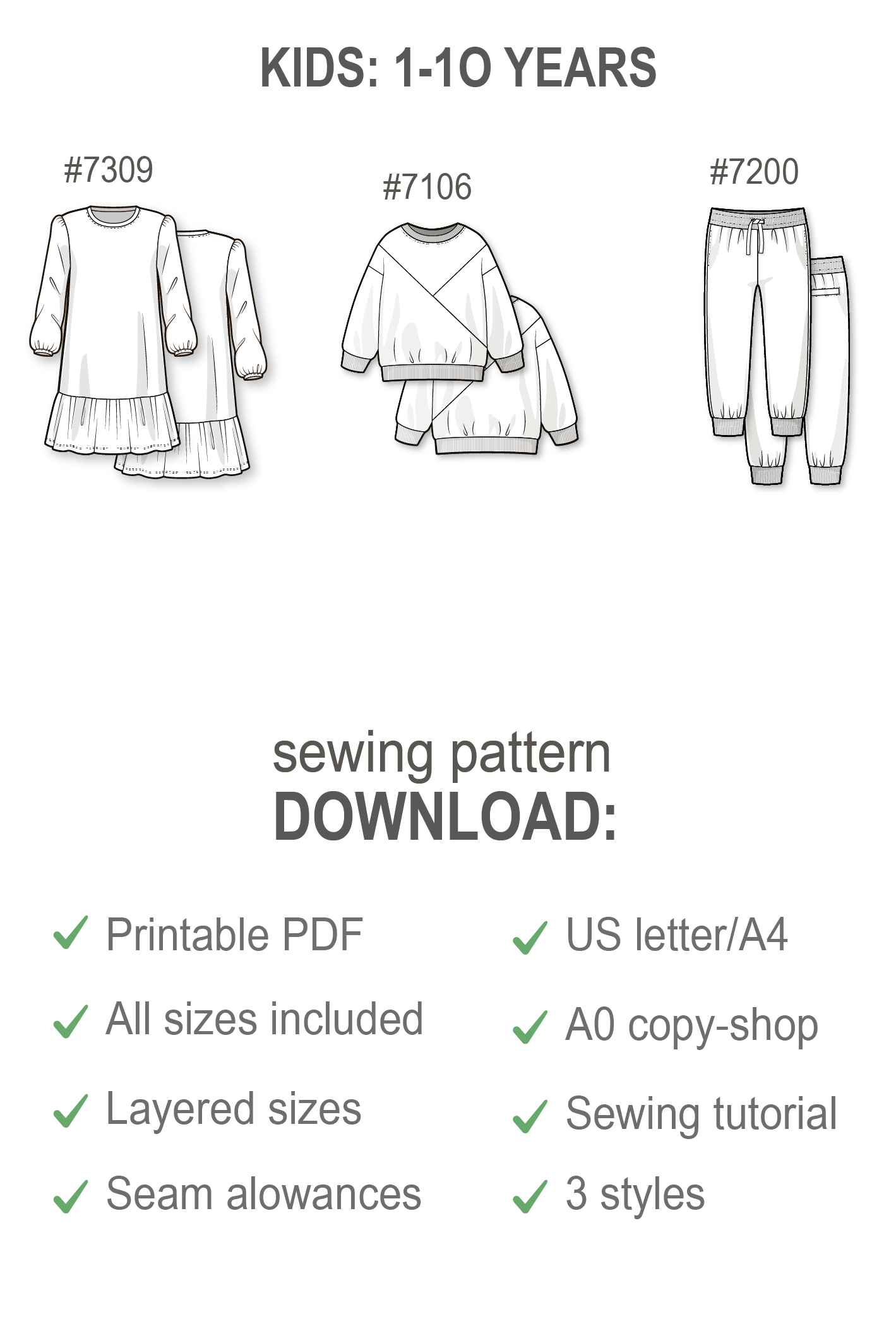 PDF Sewing Patterns