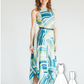 Handkerchief Hem Maxi Dress #1101