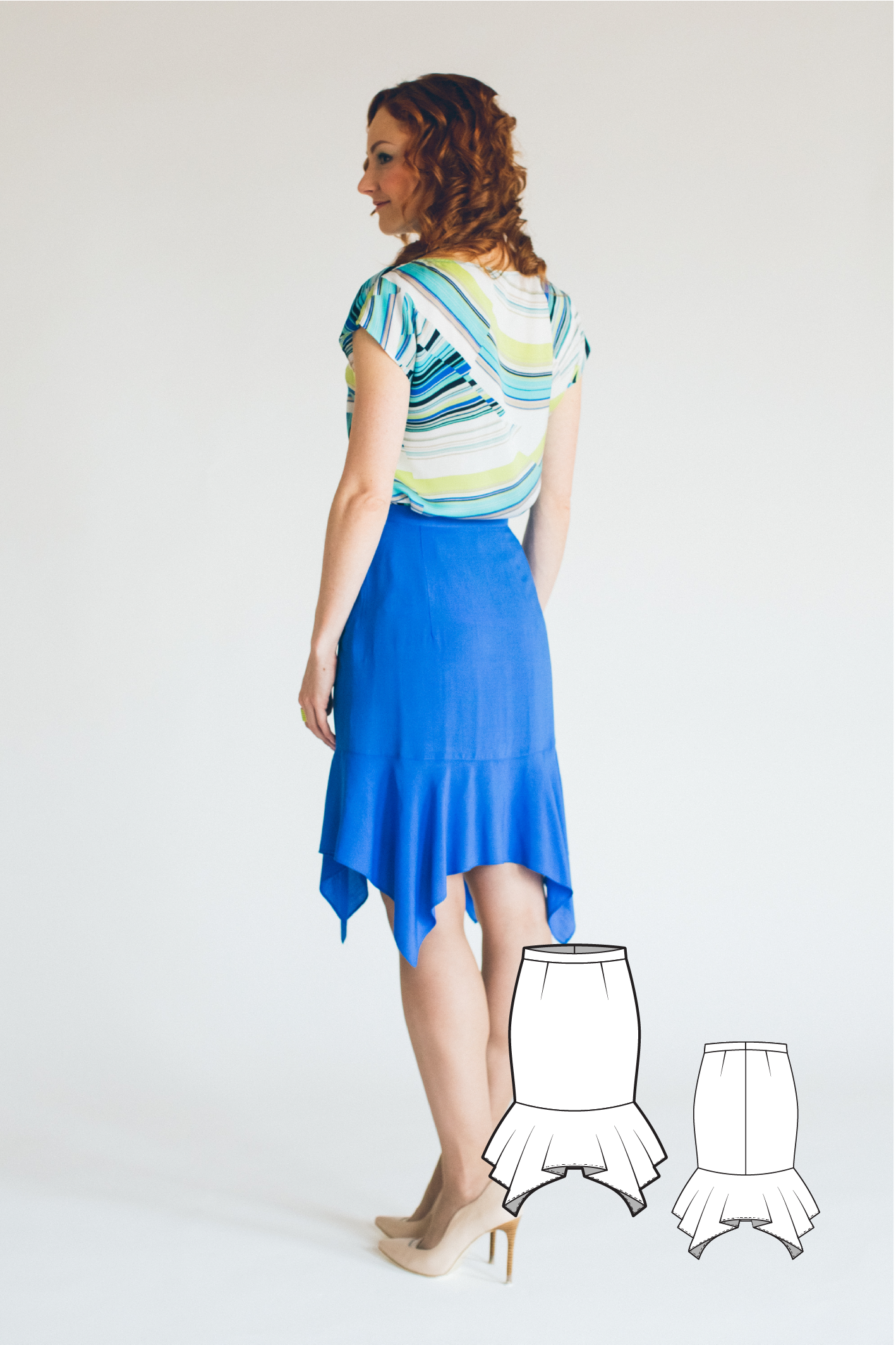 Skirt Pattern - PDF Sewing Patterns