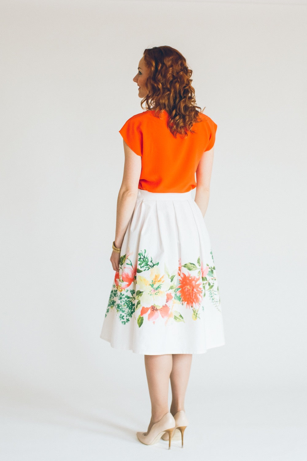 Pleated Skirt - Sewing and Pattern Drafting Tutorial