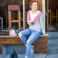 Ruffled Sweatshirt #4109