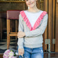 Ruffled Sweatshirt #4109