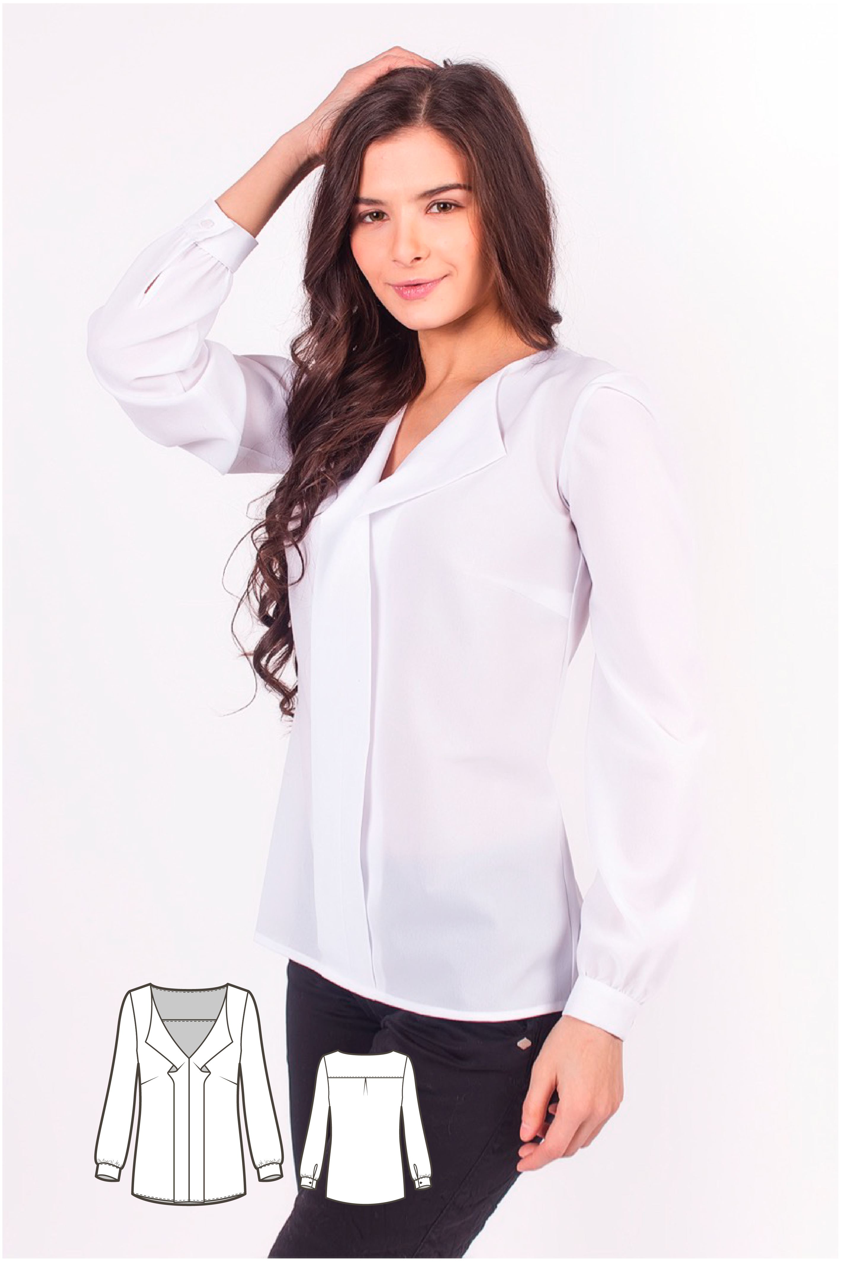 Top Patterns - Blouse Patterns - Blouse Sewing Patterns - Womens Sewin ...