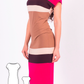 Short Kimono Sleeve Midi Dress #2115