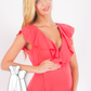 Maternity Wrap Midi Dress #3114
