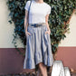 Ruffled Midi Skirt #4111