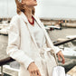 Women's Linen Blazer #6001
