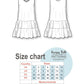 Ruffled Tank Top Dress #6015