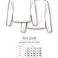 Drop shoulder knit sweatshirt with long sleeve and round neckline #6025