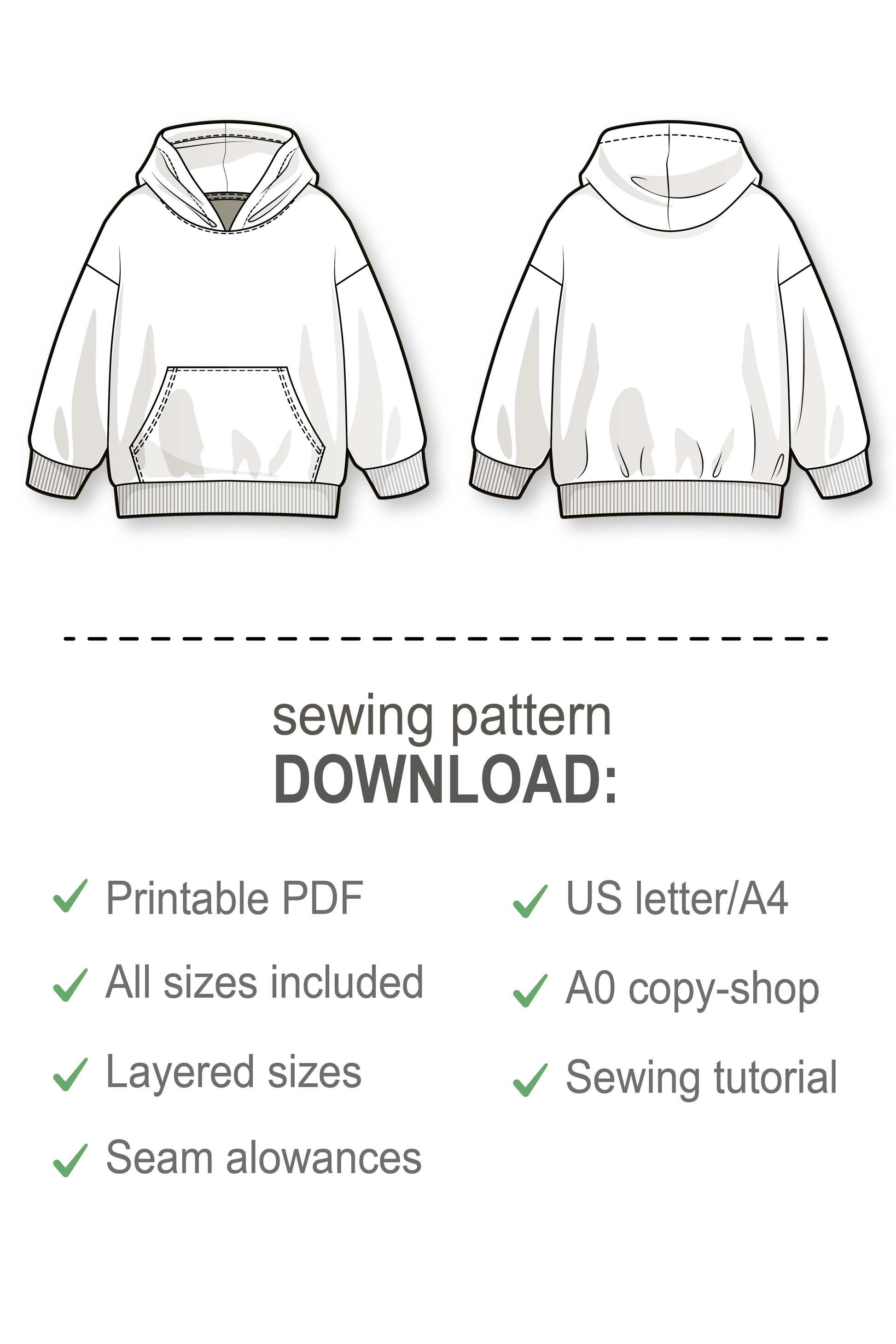 Boys discount oversized hoodie